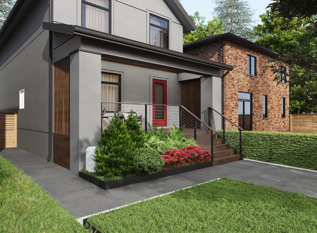 KPConstruction_'s tweet photo. New Project! Front porch renovation and front yard landscaping. Conceptual design and renderings by Denovo Design. #design #renovation #rendering
See future updates on construction progress https://t.co/ylL9KAX6Ue