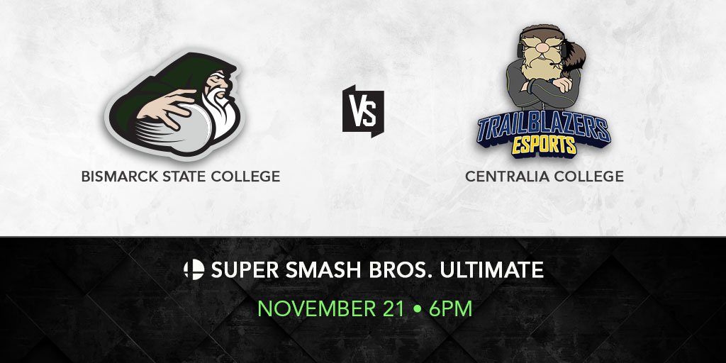 Esports_BSC's tweet photo. Jestin "Deus Vault" Long Feather starts his post season in Smash Brothers tonight taking on Centralia College. Good Luck Jestin!  #Rollsticks #Esports @Esports_BSC @Bismarck_State https://t.co/1Xa3b7guiB