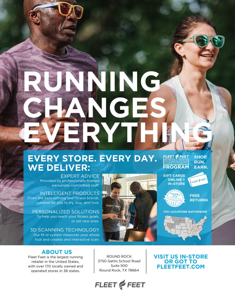 Fleet Feet RoundRock (@fleetfeetrr) on Twitter photo 