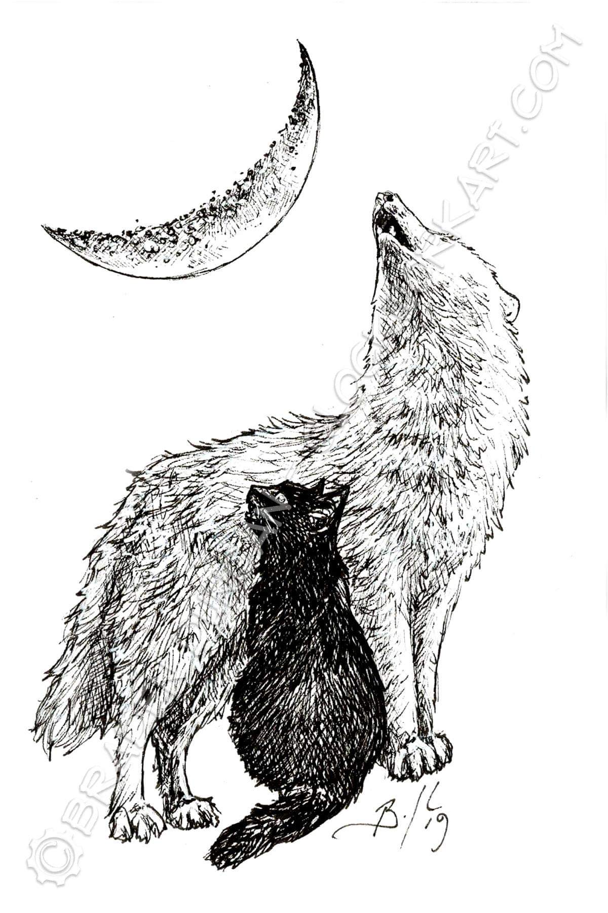 Happy Wolf Moon 2021  First Full Moon of the year Musings and Full Wolf  Moon Stone I painted  Supernatural Hippie