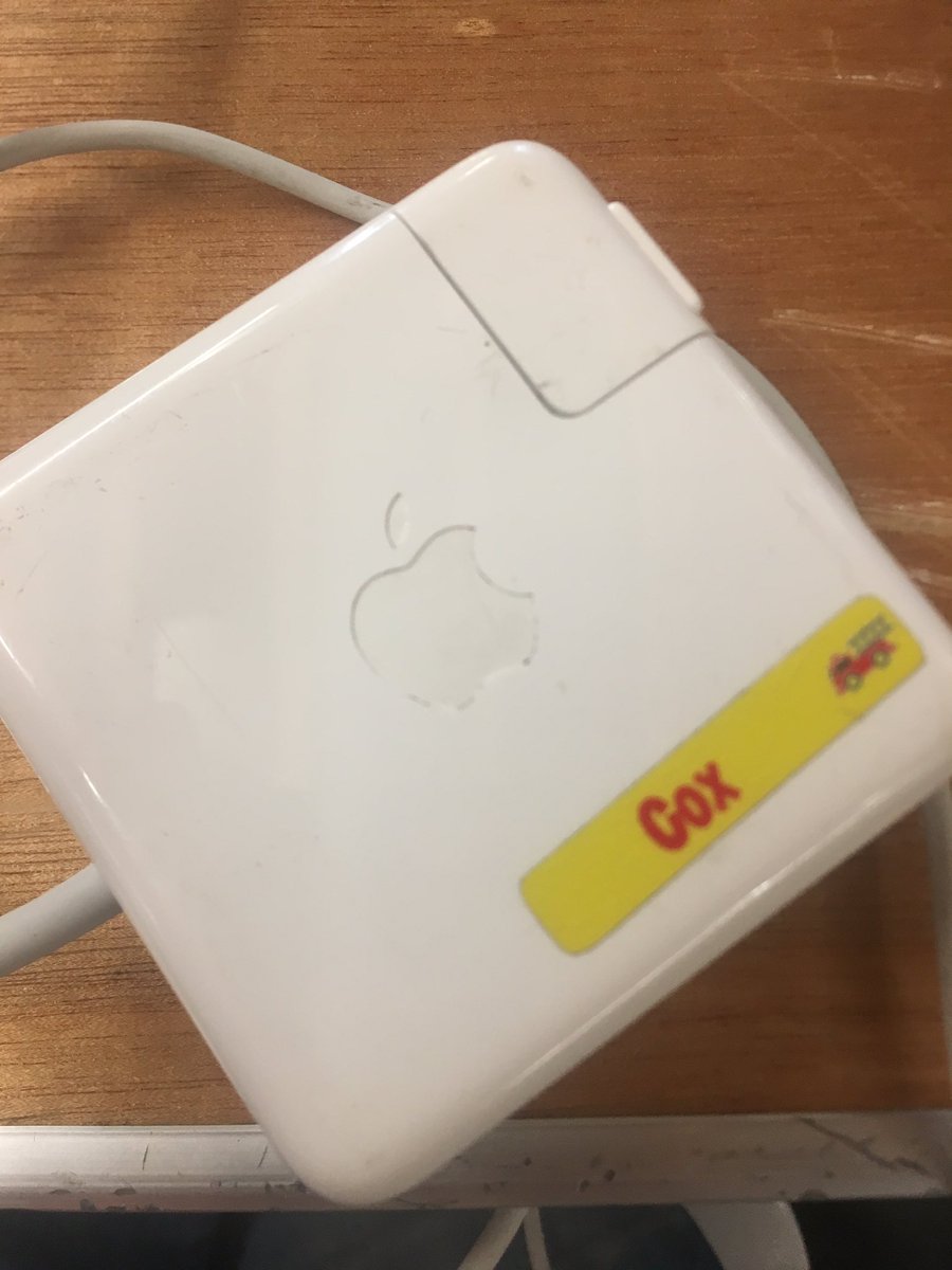 sarahshiplecox's tweet image. Why yes, my hardware is labeled with a train sticker.