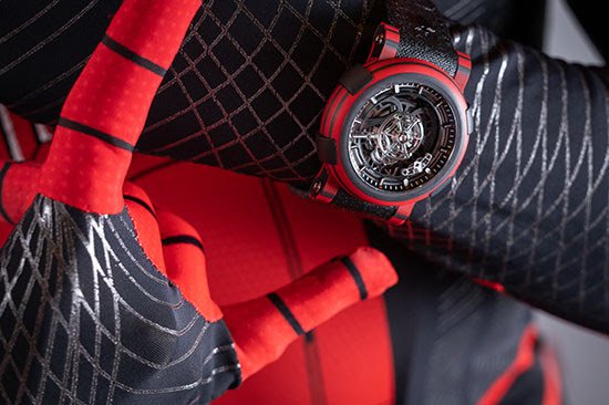nerdsandbeyond's tweet photo. RJ Spider-Man Watch Collection Launches in U.S. @RJXWATCHES @SpiderMan #RJWatches #Arraw #SpiderMan https://t.co/duFav7aMJy https://t.co/dzbprBuPg4