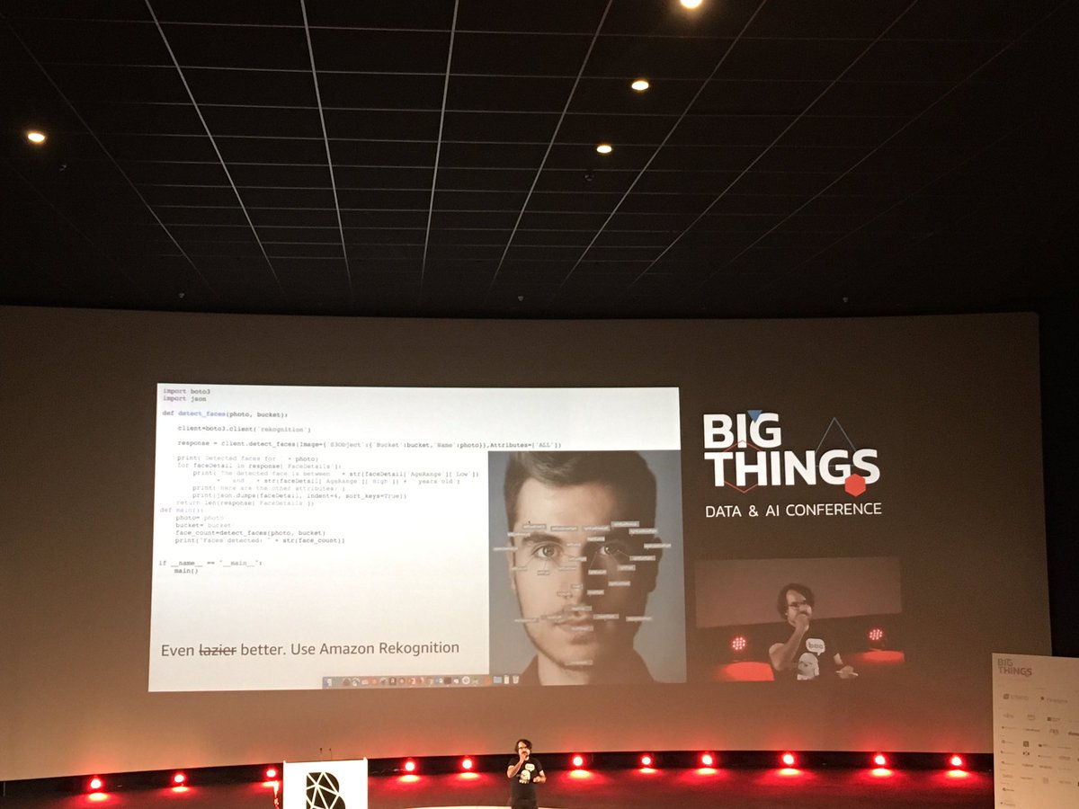 BineoConsulting's tweet photo. Terminamos las conferencias #BIGTH19 aprendiendo de grandes ponentes sobre #ML #knowledgraph #AI #deeplearning #bigdata #NLP #innovation #technology #dataanalytics #facerecognition https://t.co/oEoT7S7Q9k