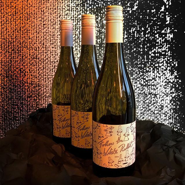 Follow the White Rabbit to the moon! 
A wild, barrel fermented Chardonnay with a splash of Pinot Gris from <a href="/rosewoodwine/">Rosewood Wine & Mead</a>. Our staff fav for its delish drinkabality....some say caramel n chamomile, mineral n spice. A literal vanishing act in your glass. O… ift.tt/35peGiq