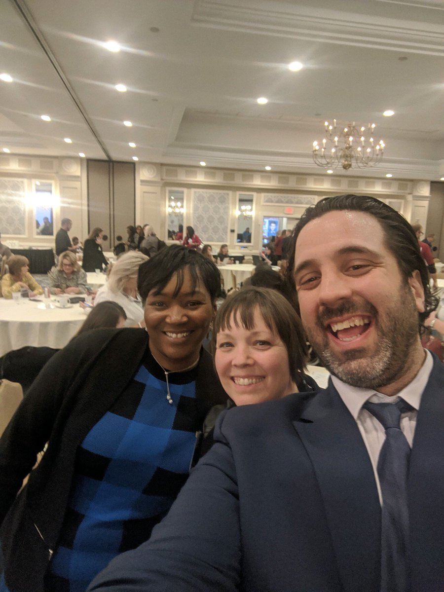 EbonyForteJo's tweet photo. @lockamy_kathryn and I kinda did the groupie thing today @NCPrincipals #FSI2019 when we got to meet one of our favorite educational rockstars @gcouros! #SRECPDP #SRECCohort4 https://t.co/guxl5wBG10