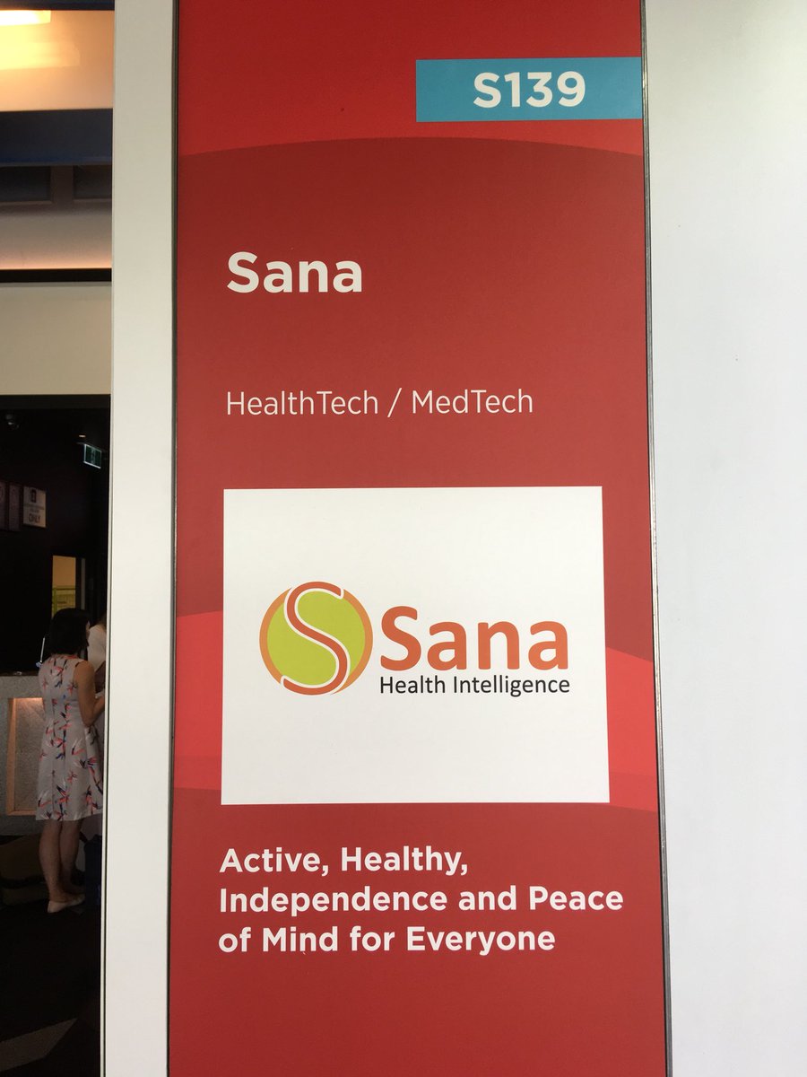 Sanadotlive's tweet image. Active, Healthy, Independence and Peace of Mind for Everyone. @StartConHQ #Startcon today and tomorrow. Drop by to see Sana in action.   #ageingtech #digitalhealth