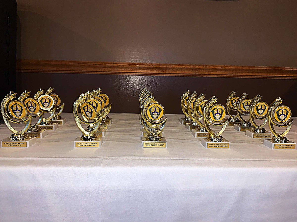 Our brothers couldn’t be more excited to put on the inaugural AKΛ award ceremony tonight at 7pm; a special thanks to <a href="/agmaryville/">A&G Restaurant</a> for being the best host for our meal and room services! Very thankful for these great men of character!!💜
