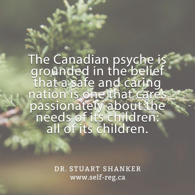 StuartShanker's tweet photo. After all, how else can Canada become even more safe and caring, and lay the foundation for the next safe and caring generation than by addressing the needs of its children? https://t.co/t3N51X49Dv