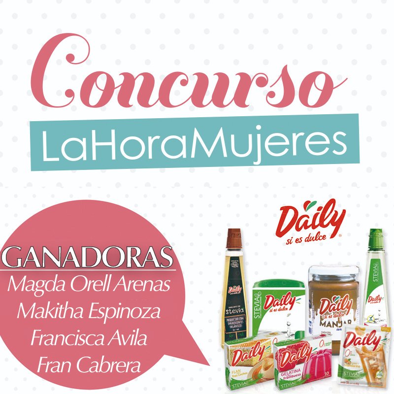 ¡Felicidades a nuestras ganadoras! 👏😍