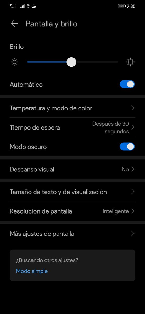 drjorgealvarado's tweet image. En la versión Beta de #AndroidQ bajo la capa de #EMUI10 ya contamos con modo oscuro para el #HuaweiMate20Lite.