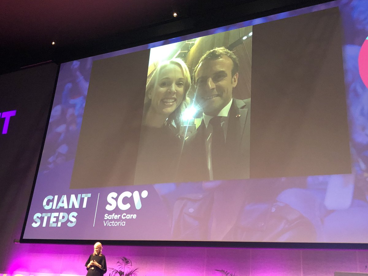 Hearing about how hard was for <a href="/DrBronKing/">Dr Bronwyn King AO</a> to get Australia's then PM <a href="/TurnbullMalcolm/">Malcolm Turnbull</a> to engage, with President Macron on the way to Australia and planning to raise tobacco finance pledge...."45 miracles later THAT happened" #GiantSteps19