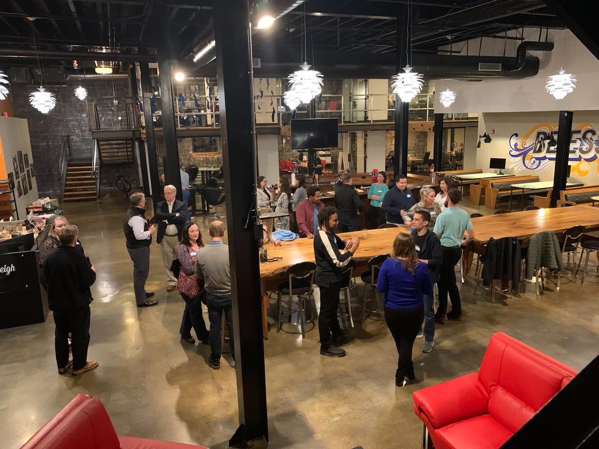 mrsjennyherrera's tweet photo. Thankful to @karlrectanus and the whole team at @LearnPlatformUS for hosting our annual holiday #RTPedtech meetup. If you’re not watching what’s going on in the Triangle, you should be! https://t.co/V6JVRnU3y5