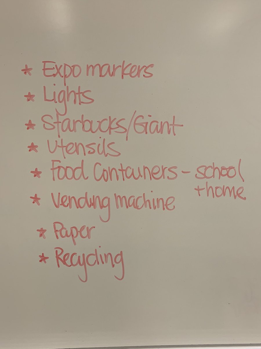 AsMcYi7's tweet photo. So proud of my 7th graders! They identified areas at school where they could impact change. We are ready to make to help make Burke more sustainable. #changemakers #excitingwork https://t.co/2KRgaOd51z