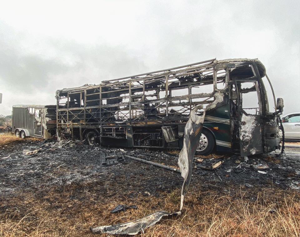 Thanking God we’re all okay. 
Don’t even know what to say. Everything’s gone. We’re still playing the shows. See you in Lubbock tonight.
Help spread the word for us &amp; lets sell it out