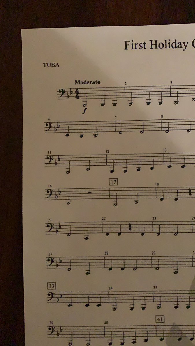 CWJBandManNBPS's tweet image. Having a @PaulRobesonNBPS student want to play alto clarinet... interesting. Realizing that tuba music can substitute for alto clarinet music... PRICELESS! Change the clef, eliminate the flats, instant alto part! #BandDirector life goals #BandRocks #PRCSArts @NeamandNBPSArts