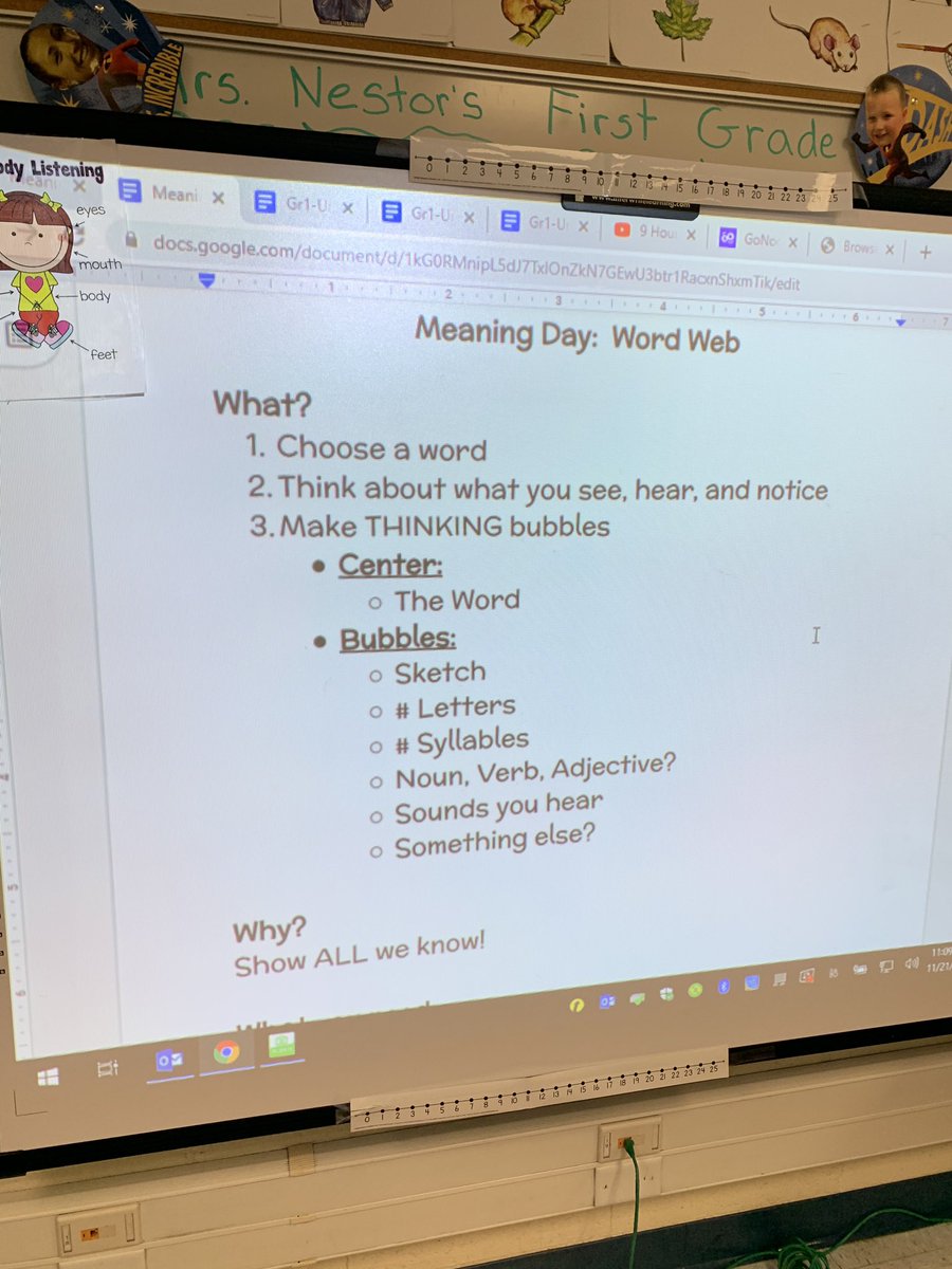preschoolsandy's tweet photo. We love creating word webs to show all that we know about a word 👌🏼🧠💭 #wordstudy #wordstudythatsticks @PamKou #beyourbestwithnest #rockgrnj https://t.co/yUEcg0TTZR