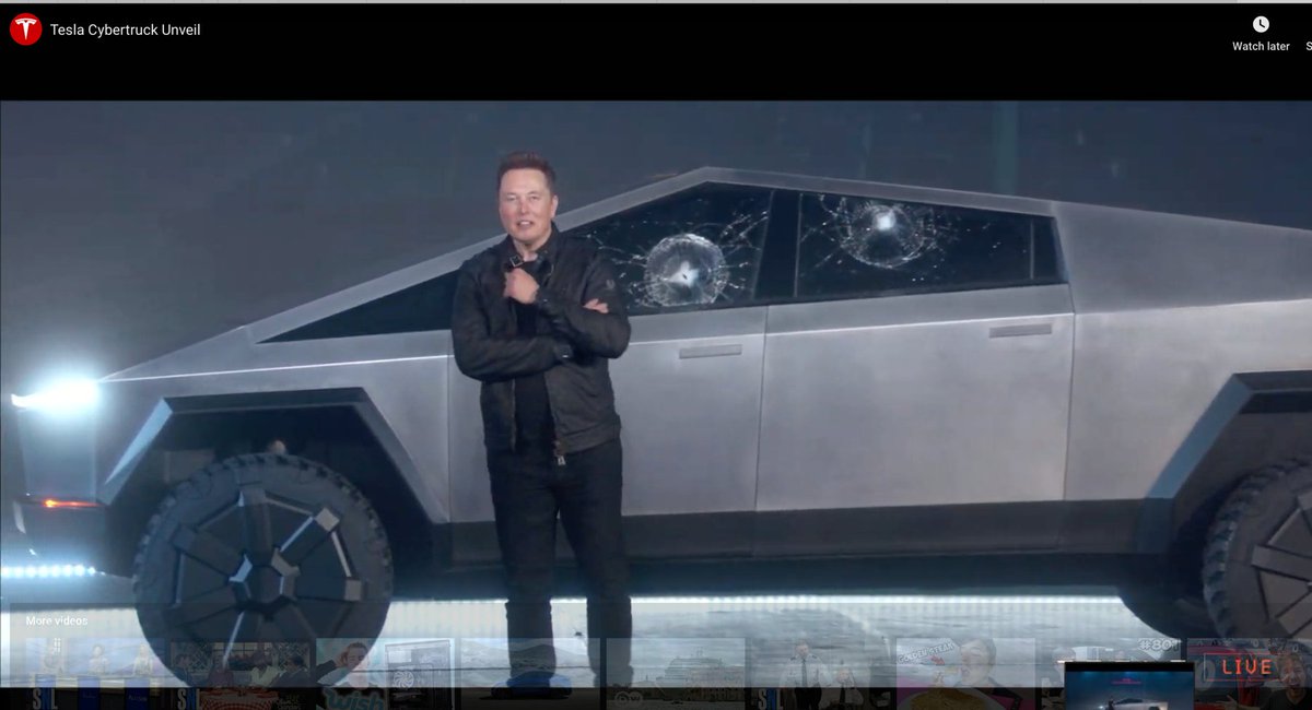 Elon Musk Unveils Teslas New Cybertruck