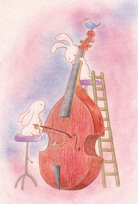 コントラバスのtwitterイラスト検索結果 古い順