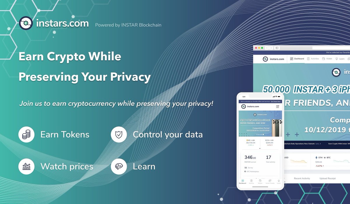 instar_ph's tweet photo. 🔑Ang platform ng @instarscom ay dinisensyo upang respetuhin ang data ng user ba kung saan sila ay kikita ng crypto habang pinoprotektahan ang kanilang  is dprivacy. Ang mga data producers ay kikita din sa kanilang data sa pamamagitan ng aming platform.
🌐 https://t.co/DBVIOGd7Fr https://t.co/cc203o5Bx5
