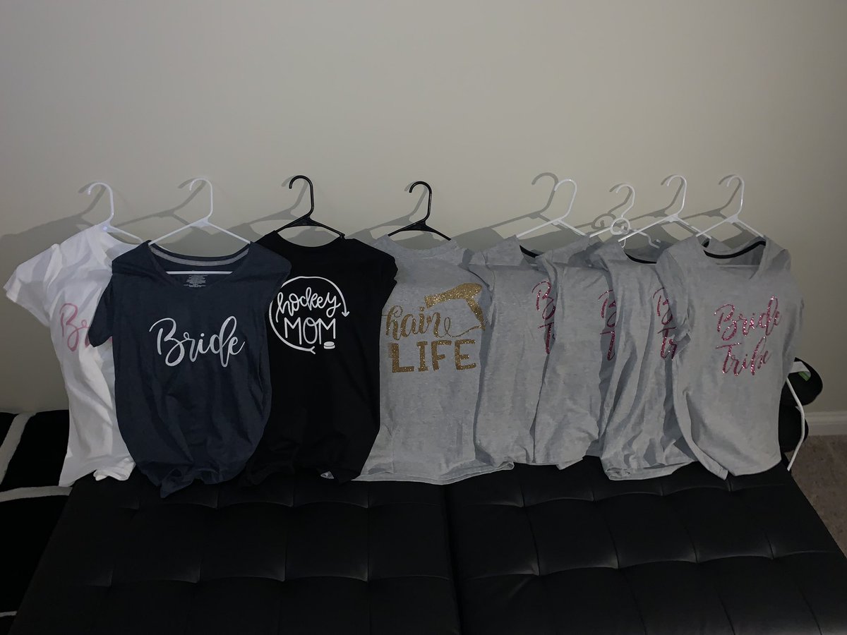 jwright386's tweet image. Hey guys! I just wanted to hop on here and let everyone know that I am now selling T-Shirts! So if anyone is needing some matching holiday sets let me know! Happy holidays🎉