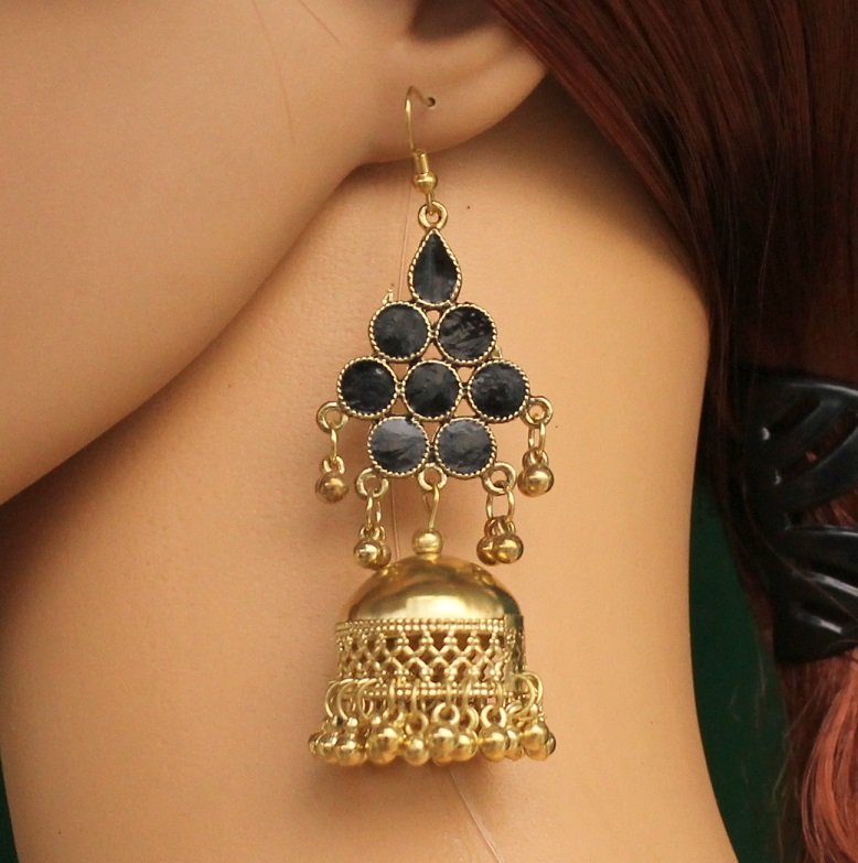 To book this whatsapp @ 9335835609 #earring #jhumka #chandbaali | Indian  jewelry, Jhumka, Earrings