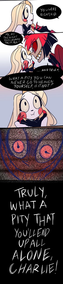 A pity and a shame #HazbinHotel #Charlastor