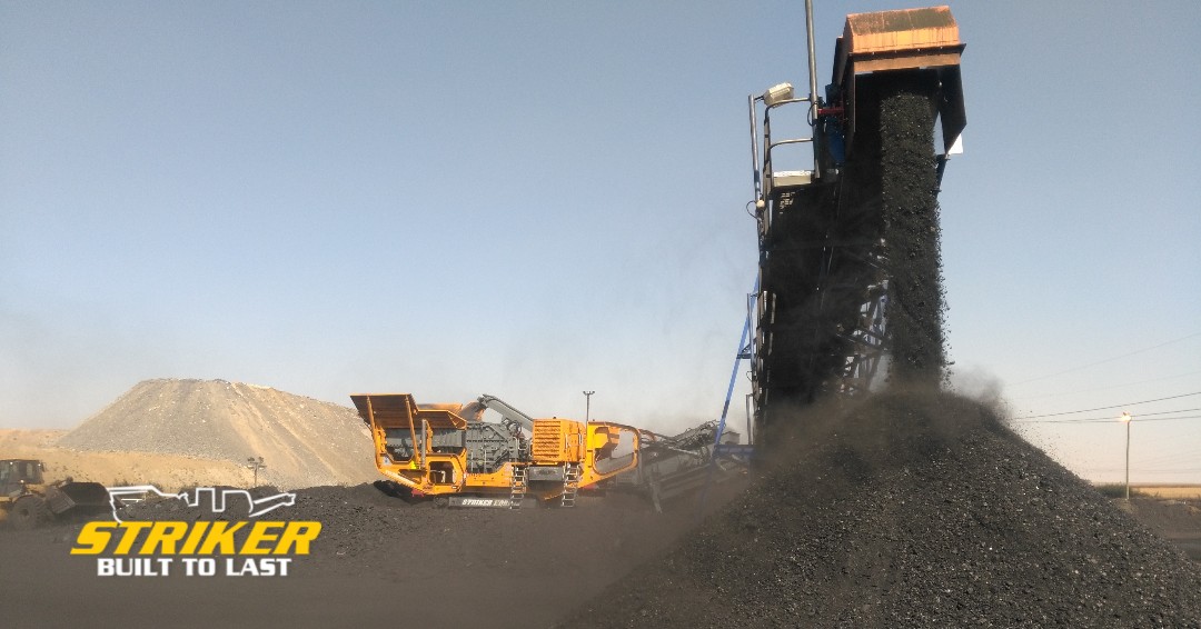strikercrushing's tweet photo. Processing coal in Africa, this mine is utilising the Striker HQR1112 track impactor.
#africa #strikercrushing #striker #builttolast #impactor #impactcrusher #mobileimpactor #coal https://t.co/LKPFdmuZXx