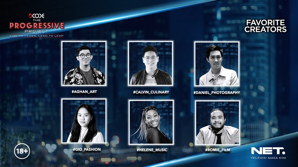 mdtvindonesia's tweet image. 12 jam sebelum penutupan vote. Ayo, vote creator favorit kamu via Twitter dengan format:

#NETXDCODE(spasi)#NAMAcreator_PASSIONPOINT(spasi)@dcode_id(spasi)@netmediatama 

1 akun 1 vote. Vote ditutup malam ini pukul 22.00.

#NETPROGRESSIVEPROJECT 
#worldofDCODE