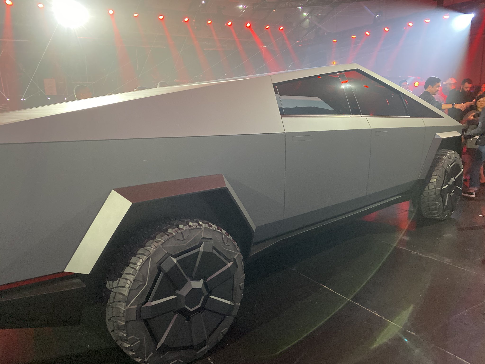 Tesla Cybertruck: Elon Musk unveils new electric pickup that's 'literally  bulletproof