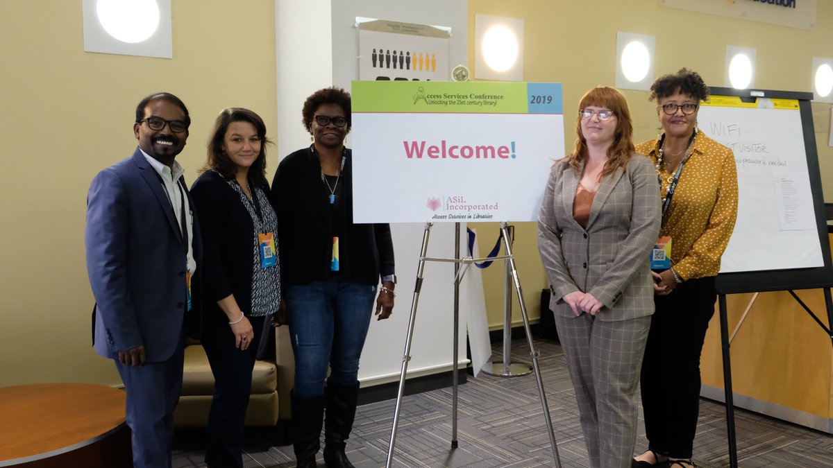 Great Poster Sessions and Presentations <a href="/ASC_ATL/">Access Services Conference</a> Today!  Looking forward more presentations and posters tomorrow.  <a href="/CharlesChesnutt/">Chesnutt Library</a> Librarian and Program Planning and Marketing Committee Member <a href="/velappanv/">Velappan Velappan-VV</a> with the Conference Organizers today.  #ASCATL