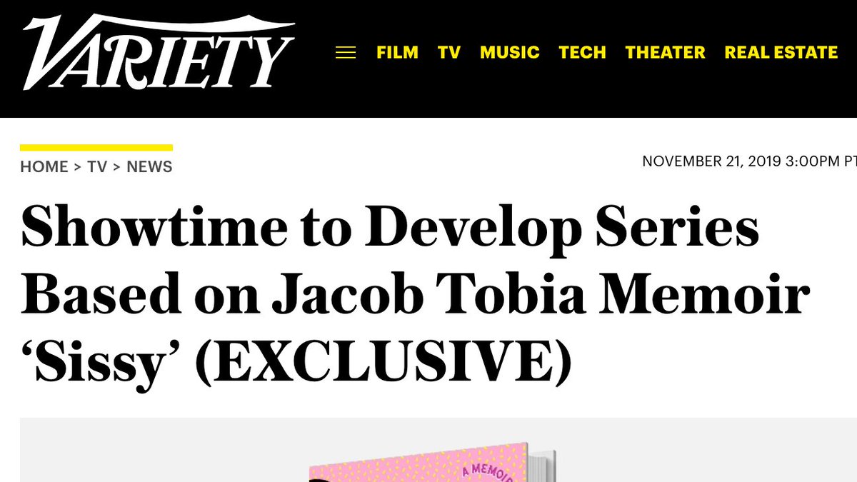 JacobTobia's tweet photo. GUESS WHO'S GETTING THEIR OWN TV SHOW?

THIS nonbinary weirdo!!! Y'all I'm so stoked thanks for taking a chance on me @Showtime <3

Y'all ARE NOT PREPARED for the level of trans excellence and nonbinary faggotry that's about to be coming at u thru the TV

https://t.co/FR7jQUMubp https://t.co/yiwksU3gBZ