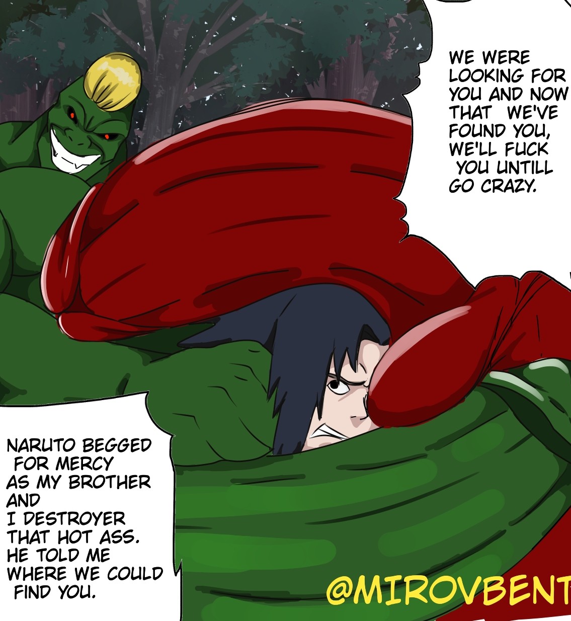 Mirov🔞 on X: Sasuke is in danger but I dont think you will want to help  him. After all, It will be nice to watch everything. RT to support me  please. naruto 