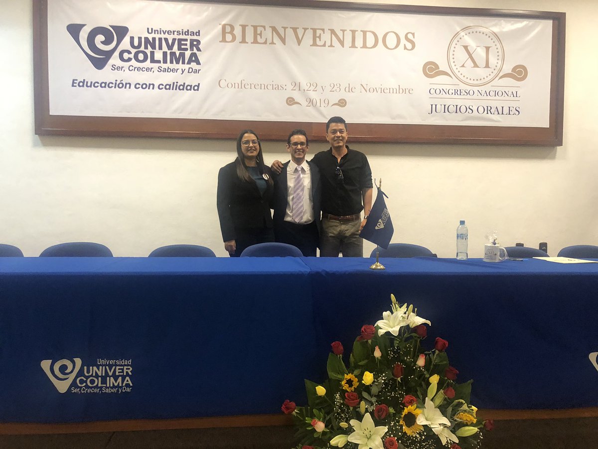 jossac's tweet photo. En el Congreso Nacional de Juicios Orales #UniverColima https://t.co/BOAlsoX4db