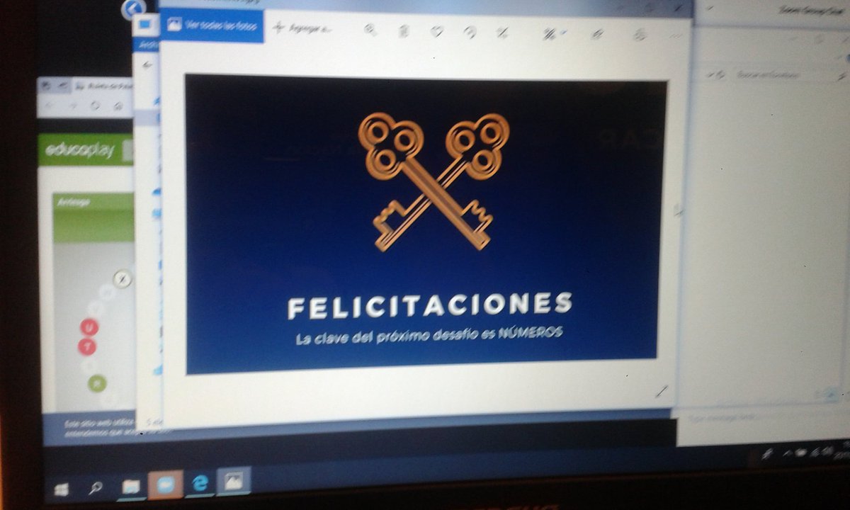 paoladel's tweet photo. #escapevirtual en @educarportal #HUBeducativo Mucha adrenalina y mucho para seguir pensando den dinámicas activas para el aprendizaje Felicitaciones @eabclearning !! https://t.co/Uvp6BNGoN7