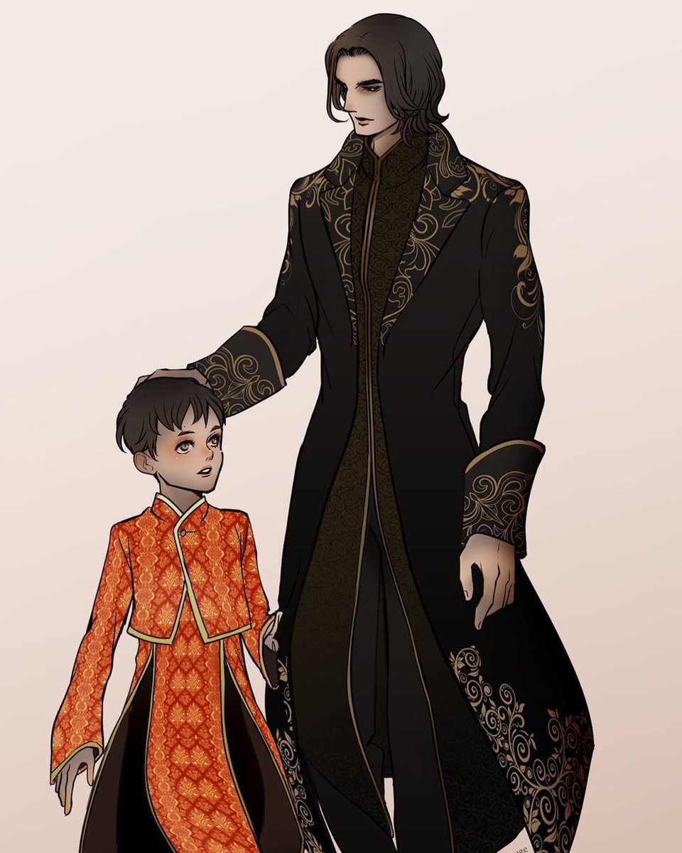 TMI_Uruguay's tweet photo. "Beautiful fan art of Asmodeus and young Magnus by @Rogue_trirouge on Twitter! Thank you I love it!" @jackntbox πππ #LoveIt
#ShadowFam #Shadowhunters #Asmodaddy https://t.co/tuSvfsPyMc