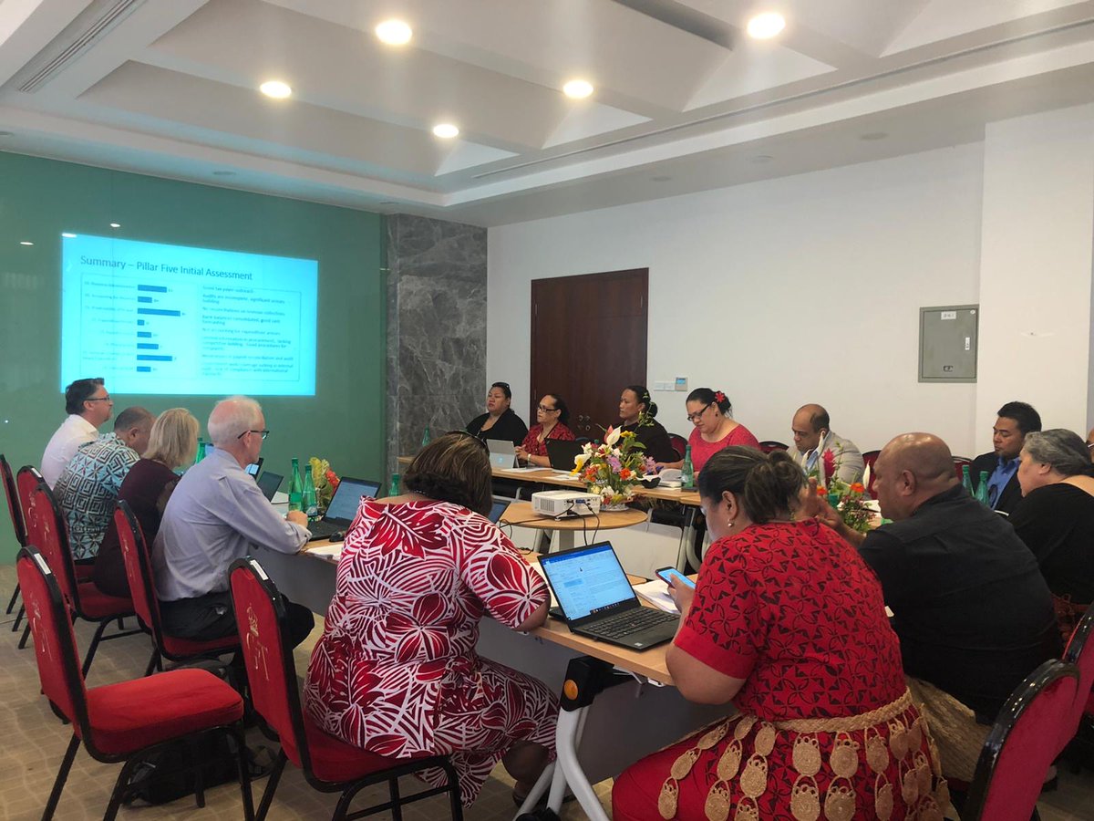 PEFASecretariat's tweet photo. We did it–the first #PEFAagile report is drafted–in two weeks! Thank you to the Government of the Kingdom of #Tonga 🇹🇴 @tongaportal for excellent cooperation & timely provision of data & thank you to @imfcapdev #PFTAC for amazing support, great team work & leading the assessment https://t.co/0d2vV8s11U