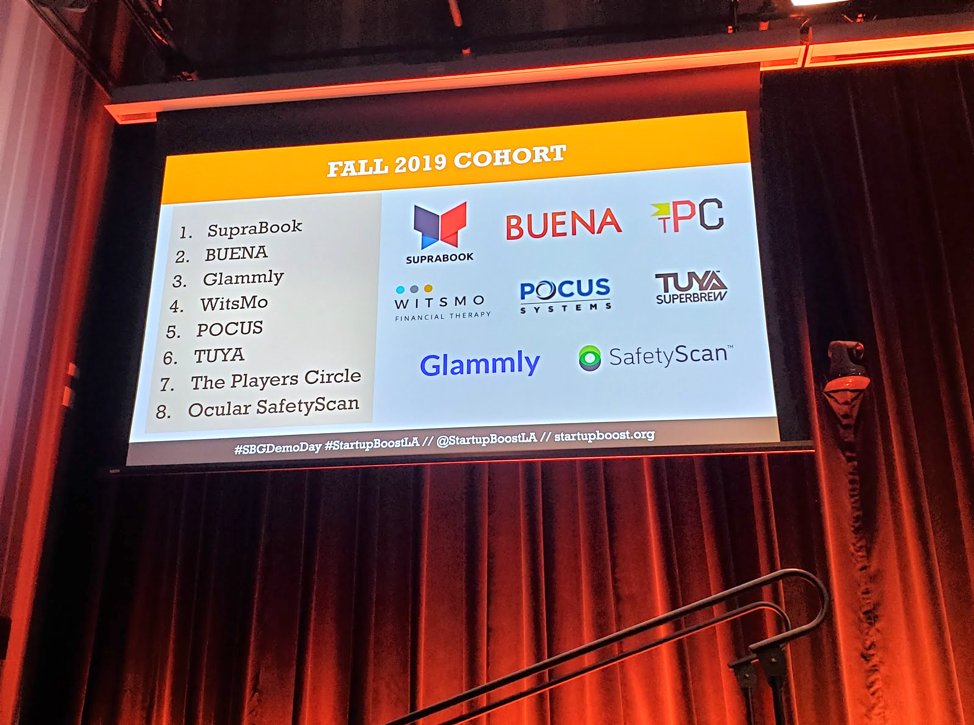 SuprabookHQ's tweet photo. We’re filled with gratitude and pride from @StartupBoostLA’s demo day at @Google Venice HQ. Grateful for the mentorship throughout the program and proud to represent #legaltech in the greater startup community ✊ @startupboosthq #futurelaw #SBGDemoDay https://t.co/KakX05rYhU