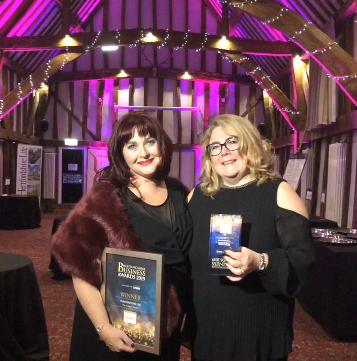potential_kids's tweet photo. We are over the moon. 🌕 OMG Potential Kids has WON the Judges Award at the Hertfordshire Business Awards 2019!! 🎊🙌🏾🥂🥳👏🏼 #thankyou #neurodiversityrocks #neurodiversityawereness #ourkidsarethewinners #HBA2019 #archant #amazingnight #table26🤩 https://t.co/tMtn40n2kz
