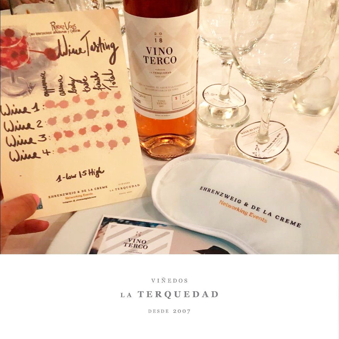Fue un gusto poder compartir nuestros tercos merlot y rosado con los asistentes a la "Wine Blind Date" el pasado 19 de noviembre 🍷.