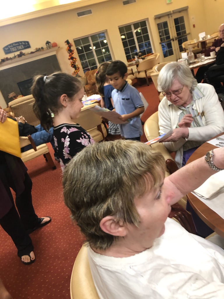 JenEvers1's tweet photo. Service Learning Project at Cypress Woods Retirement Community...lots of hard work went into these Thanksgiving cards. 
@HumbleISD_BBE @HumbleISD #elmerpride #bethelight https://t.co/9v0ekmQai2