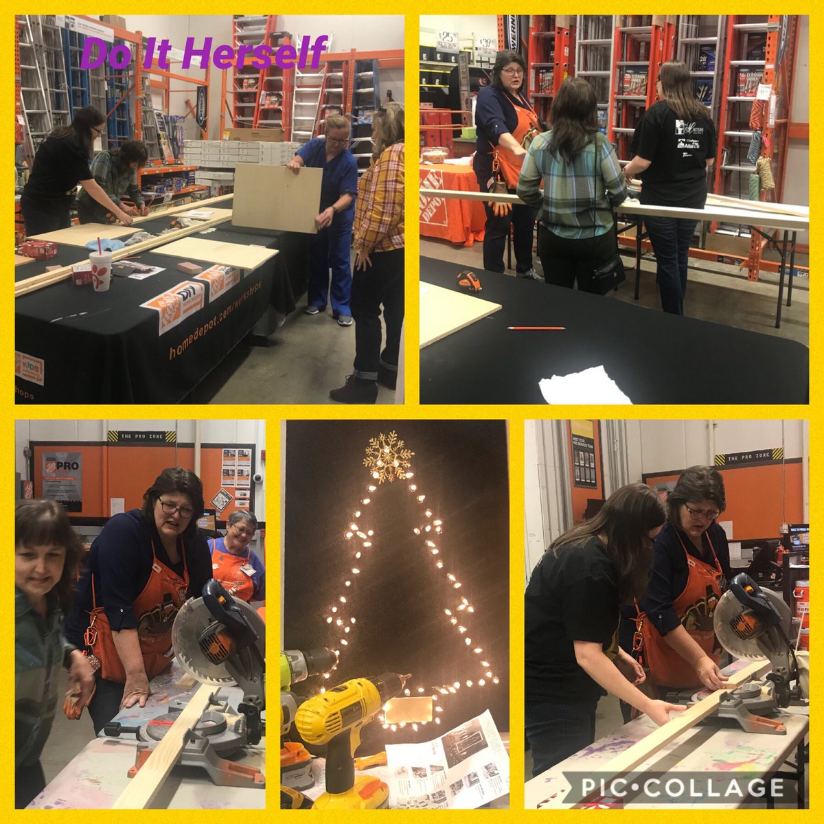 Laurie and Val leading DoIt Herself Workshop!!! Fantastic Job Ladies.
