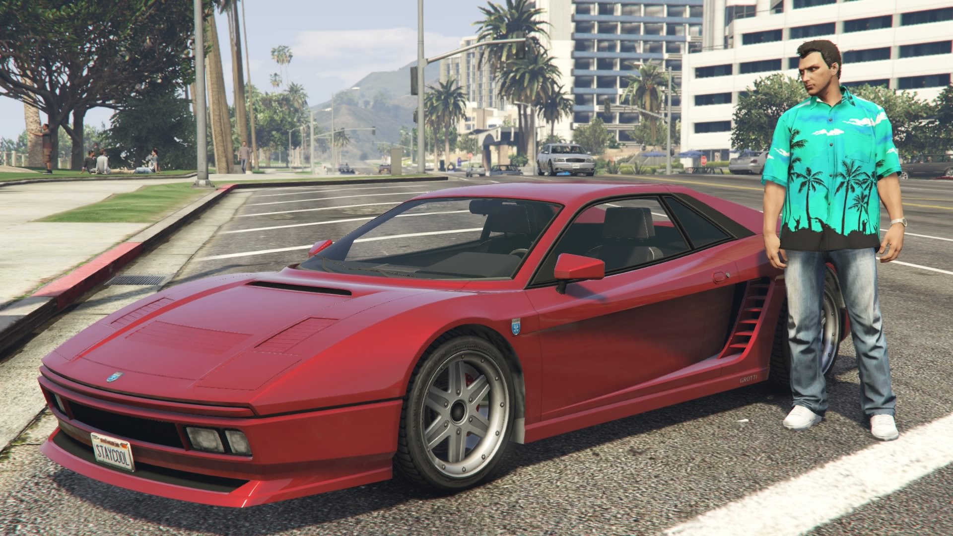 カルン On Twitter このカジノシャツ やっとキャラ２にも買えたので Vicecityのトミー ベルセッティ風にしました Totoとかネーナとか聴きながらドライブしたい感じです Gta5 Gtaonline Gtao Gtaオンライン Https T Co Tpgvti6tmu Twitter