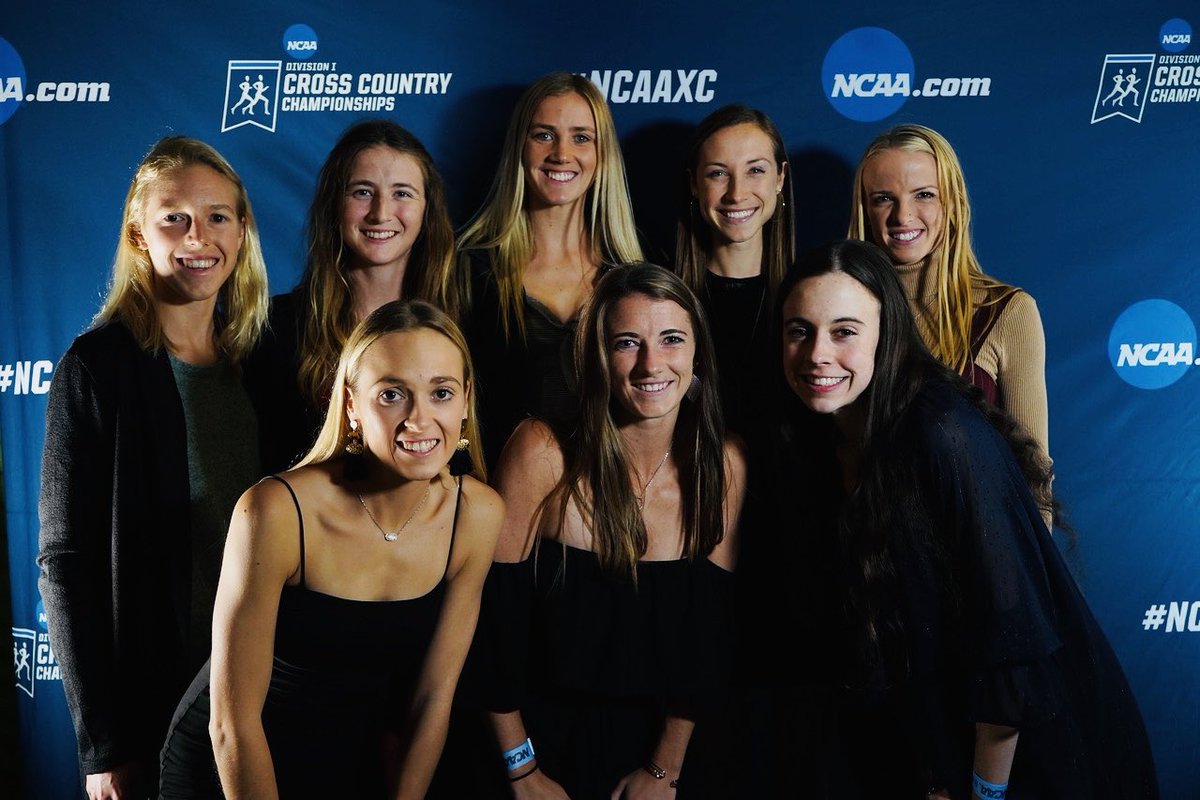 FSUXC's tweet photo. The Garnet &amp; Gold #Noles gals and guys were looking mighty good on the blue carpet at Thursday’s #NCAAXC banquet https://t.co/bu1WD7Q5jT
