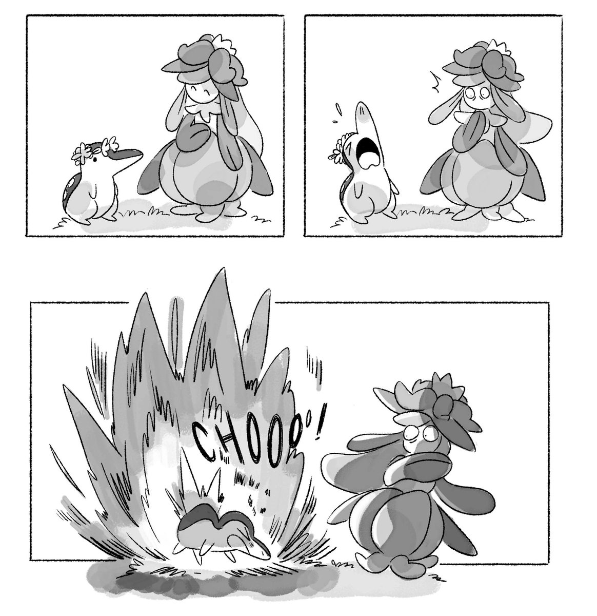 she might be, a little allergic-- 