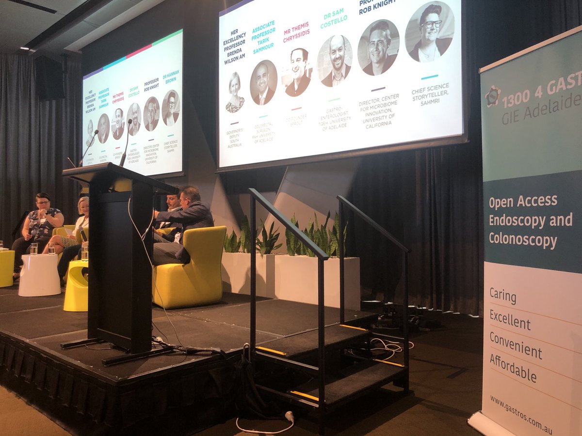 Daniel Worthley (@danworthley) on Twitter photo Prof Rob Knight and AProf Tarik Sammour ā¦<a href="/tarik_sammour/">Tarik Sammour</a>ā© arguing that the Microbiome rapidly bounces back after colonoscopy cleansing. Bowel biodiversity is preserved. ā¦<a href="/sahmriAU/">SAHMRI</a>ā© ā¦<a href="/ThemisAPD/">Themis Chryssidis</a>ā© Prof Rob Knight and AProf Tarik Sammour ā¦<a href="/tarik_sammour/">Tarik Sammour</a>ā© arguing that the Microbiome rapidly bounces back after colonoscopy cleansing. Bowel biodiversity is preserved. ā¦<a href="/sahmriAU/">SAHMRI</a>ā© ā¦<a href="/ThemisAPD/">Themis Chryssidis</a>ā©
