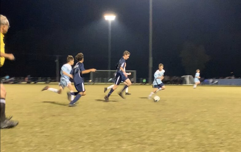 Beautiful night for soccer! Wildcats tie OLJH 2-2, bringing the record to 1-0-1