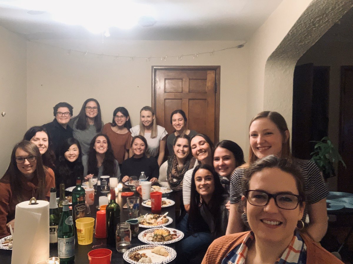 Thankful for eachother! Happy Friendsgiving 🦃🧡🧬 <a href="/osugcgp20/">osugcgp20</a> <a href="/OhioStateGCProg/">Genetic Counseling Graduate Program at Ohio State</a>