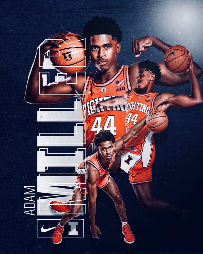Isaac__Trotter's tweet photo. Adam Miller stays home. #Illini land the Chicago Morgan Park star guard. Brad Underwood has put together one of the best classes in the country. 

Think of this 2020 lineup:
Adam Miller
Andre Curbelo 
Trent Frazier
Giorgi Bezhanishvili 
Kofi Cockburn 

🔥🔥🔥 https://t.co/WbYIzQuAFD