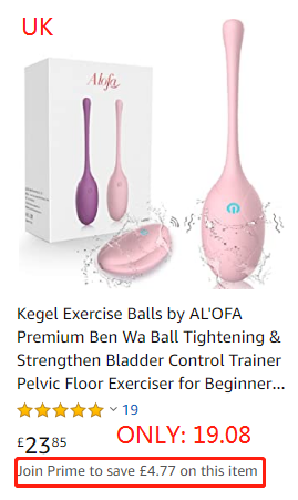 ALOFAofficial's tweet photo. ⚡️ Black Friday ⚡️  - Prime Exclusive Discounts😍
(UK) Ends at 29/11/19 23:59
Kegel Ball: https://t.co/UalrhWAruf
Wand Massager Large: https://t.co/b5pXqh2AyC
Wand Massager Purple:https://t.co/qYuRelkg4o
Wand Massager Pink: https://t.co/XKR7AQjaow
#ALOFA #Amazon #blackfridaydeals https://t.co/UfkQ8bStoi