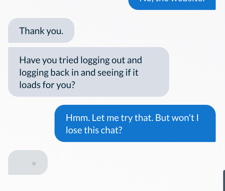 JosieRubio's tweet photo. I tried to pay my @GetSpectrum bill, but then "Sam" ditched me. I am going to die soon, so I'm just not going to pay my bill. Sorry/not sorry Spectrum. https://t.co/CL9JZezBLC